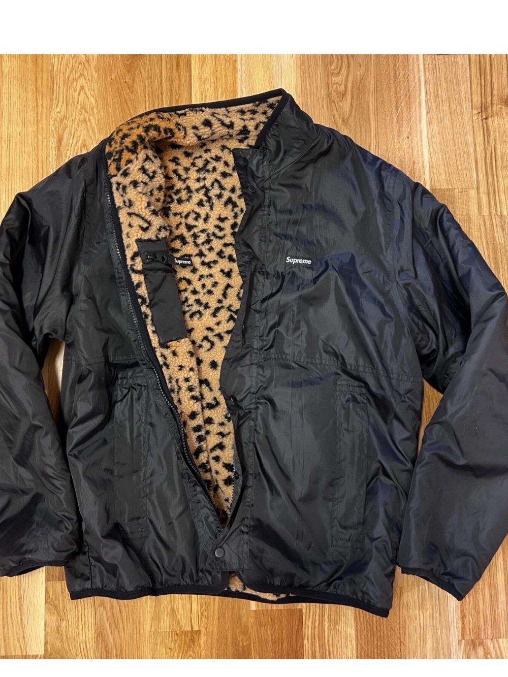 Supreme leopard Reversible jacket - Picture 2 of 5